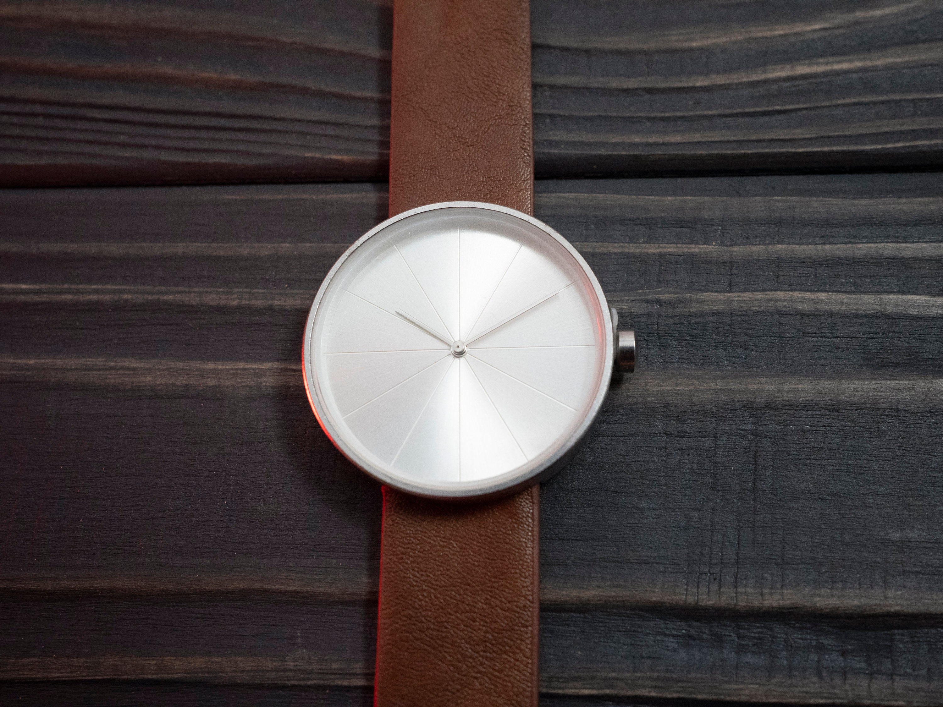 Personalized Minimalist Watch Engraved Classic Watch Etsy