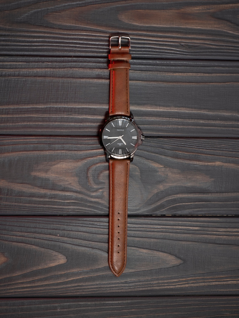 Personalized Minimalist Watch, Engraved Classic Watch, Engraved Watch ...