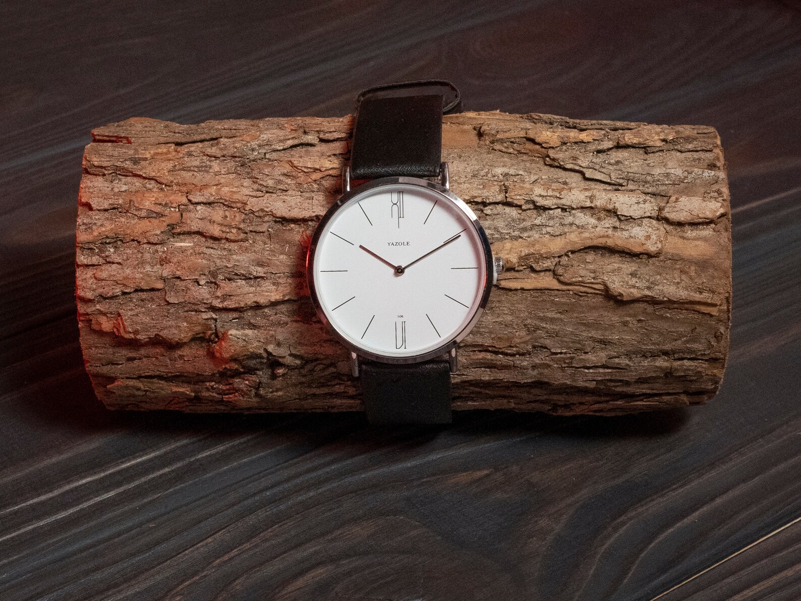Personalized Minimalist Watch, Engraved Classic Watch, Engraved Watch ...