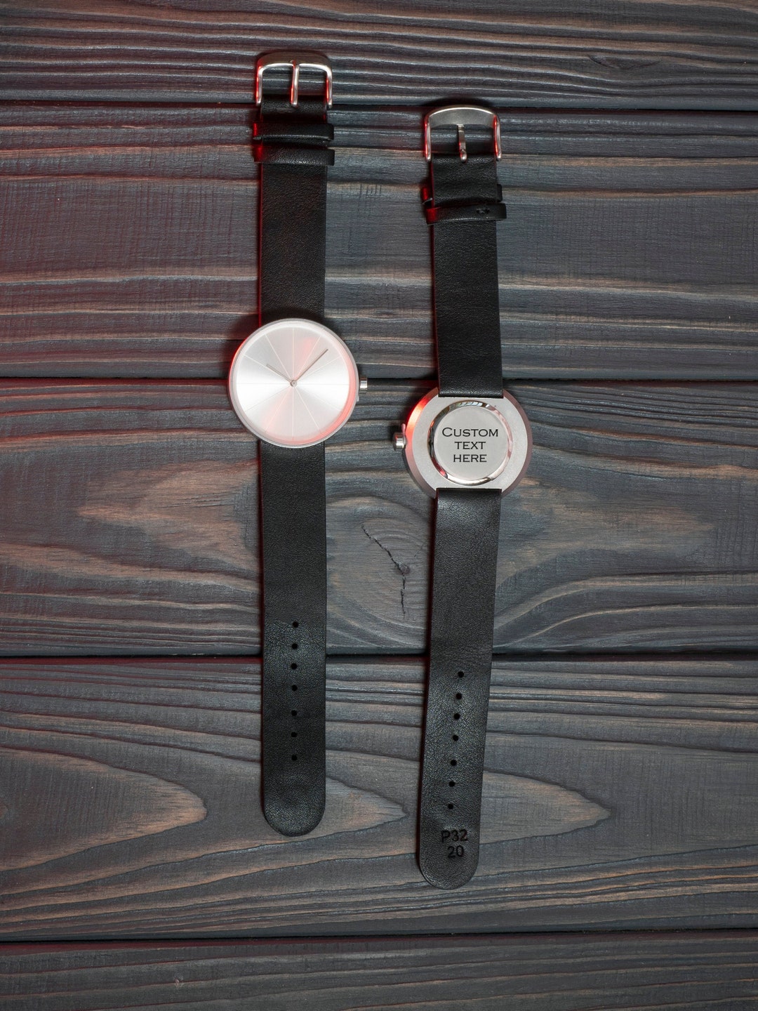 Personalized Minimalist Watch, Engraved Classic Watch, Engraved Watch