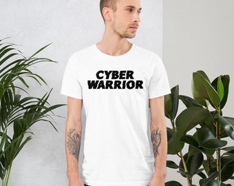 Cyber Warrior, Koszulka Cyber Warrior, Koszulka administratora systemu, Prezent z cyberbezpieczeństwa, Koszulka hakera, Koszulka hakera, Koszulka hakera, Koszulka hakera, Koszulka hakera