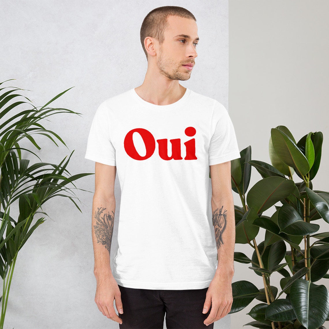 Oui T Shirt Oui Tshirt French Shirt Women & Men French | Etsy