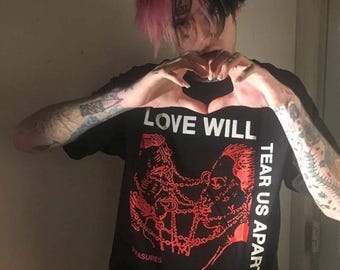 Love Will Tear Us Apart Shirt , Joy Division Shirt Womens & Mens , Post Punk Tshirt , Gothic Rock , Ian Curtis Tshirt , Music Lover Gift