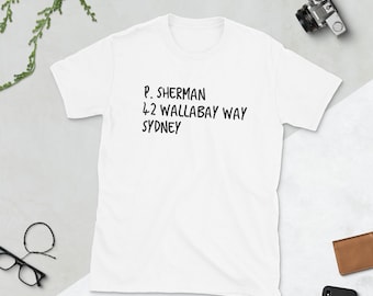 Camisa P Sherman 42 Wallaby Way, P Sherman Wallaby, P Sherman, 42 Wallaby Way, Camisa P Sherman, Camisa Wallaby Way, P Sherman 42 Wallaby