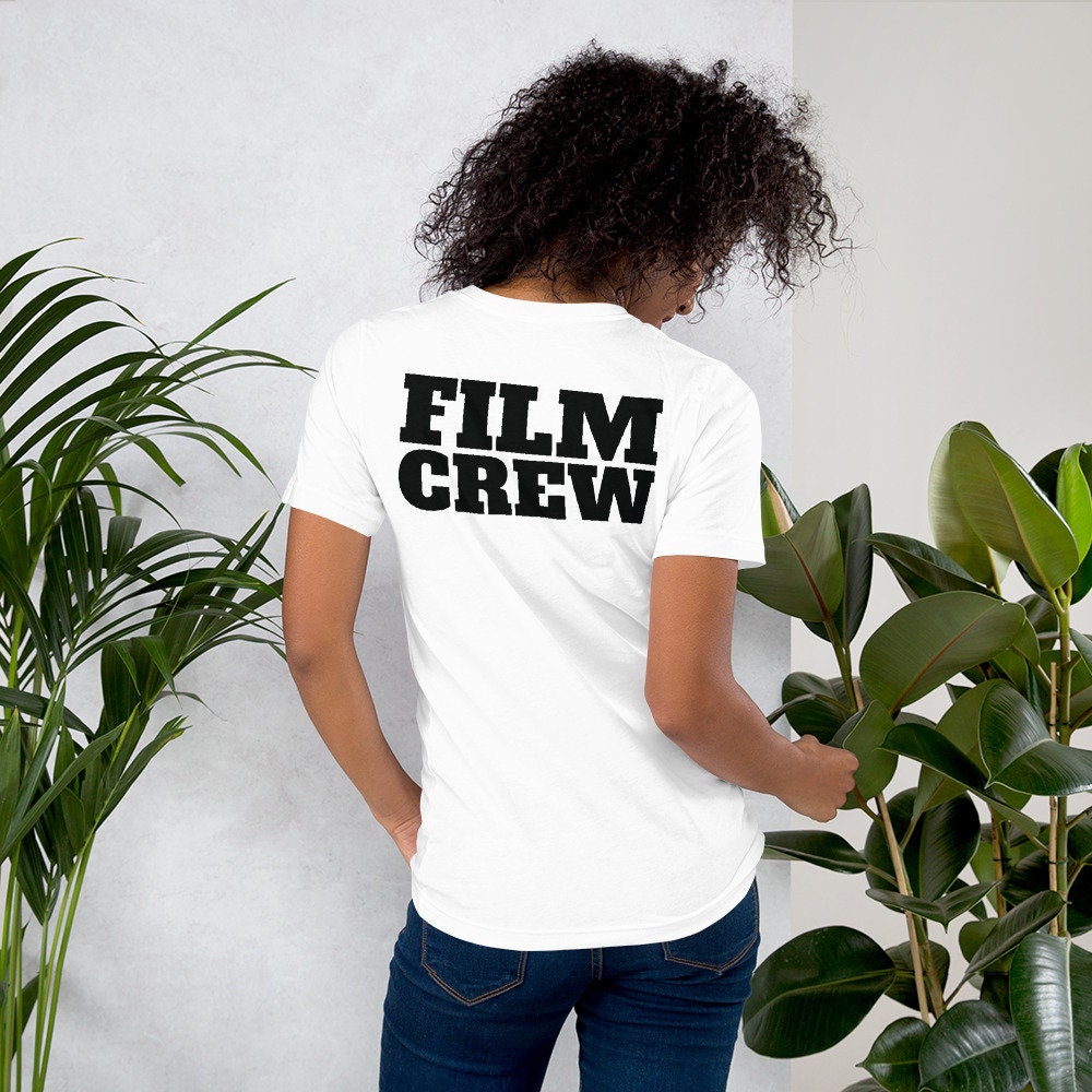 Film Crew Shirt On Back Crew Shirt Film Shirt Film Etsy