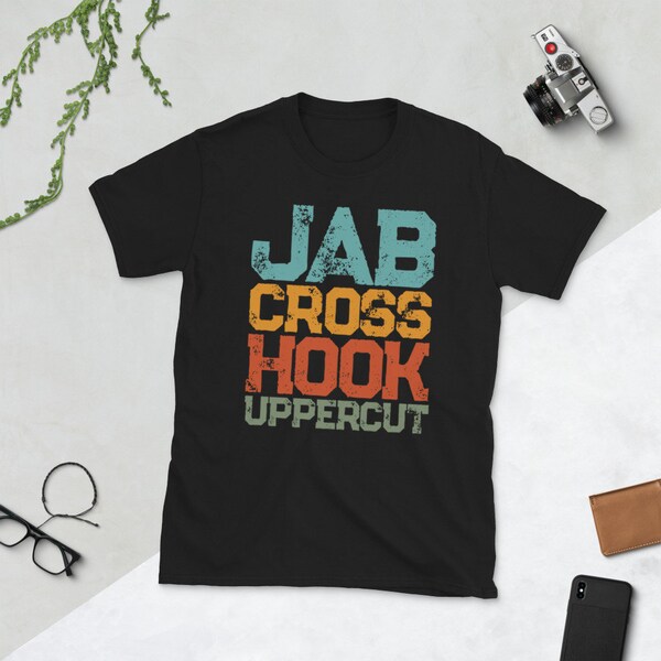 Jab Cross Hook Uppercut Shirt , Boxing Shirt , Box Shirt , Boxer Shirt , Boxing Tshirts , Jabbing Tshirt , Training Shirt , Gym Shirts , Tee