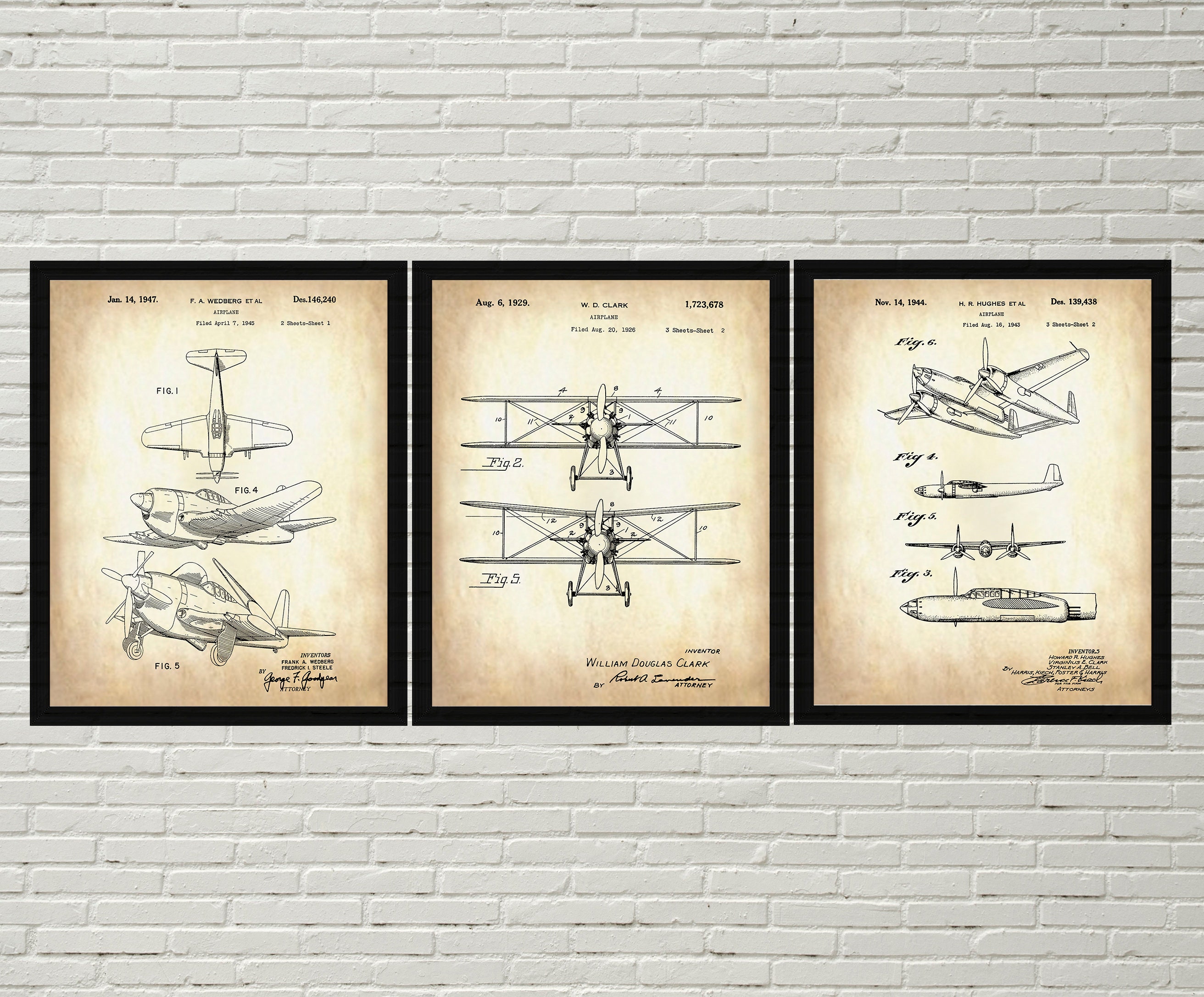 Airplane Aircraft Poster Airplane Art Aviation Decor Etsy
