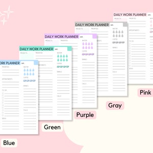 Work planners