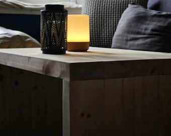 Handmade Solid Wood Coffee Table, Sofa Table, Home & Garden