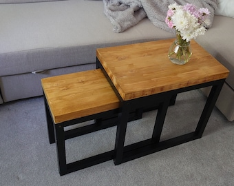 Wooden Coffee Table, Rustic Design, Hand Crafted,Home Decor,End Table