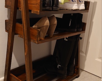 Wooden Shoe Rack Storage, Wooden , Rack , Livingroom, Home, Hallway, Shoe Storage