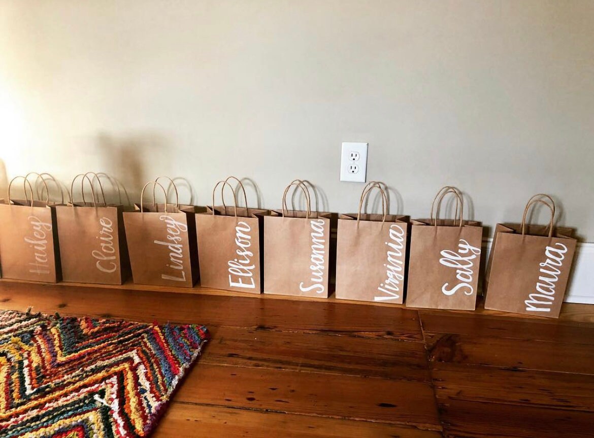 Personalized Party Bags Etsy