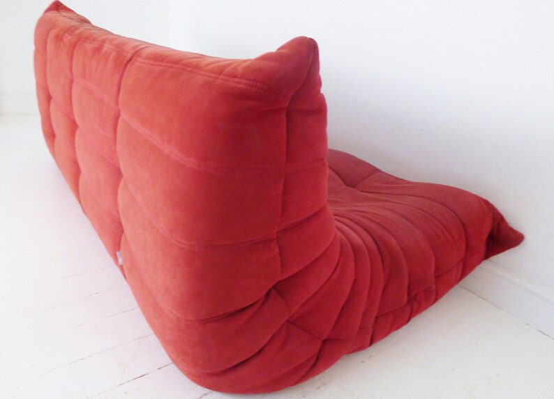 Vintage French ' Togo ' Sofa Settee By Michel Ducaroy For Ligne Roset France zdjęcie 9