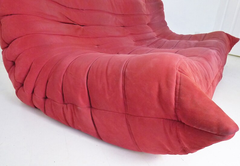 Vintage French ' Togo ' Sofa Settee By Michel Ducaroy For Ligne Roset France zdjęcie 8