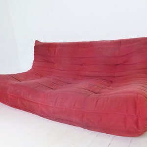 Vintage French ' Togo ' Sofa Settee By Michel Ducaroy For Ligne Roset France zdjęcie 2