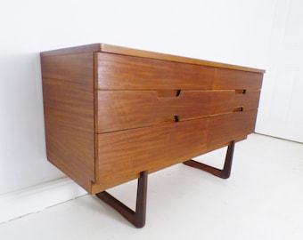 Vintage Teak Multi Chest of Drawers By Gunther Hoffstead For Uniflex