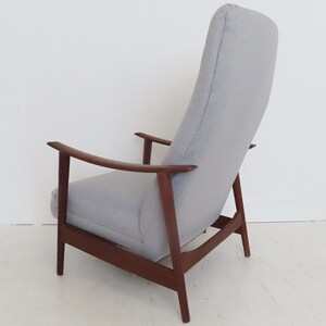 Vintage Danish Teak Reclining Lounge Arm Chair by Arnt Lande - Etsy UK