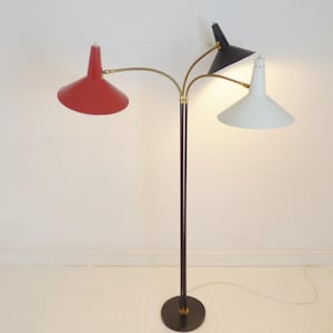 Vintage Metal Floor Lamp By Hiscock, Appleby & Co. Ltd