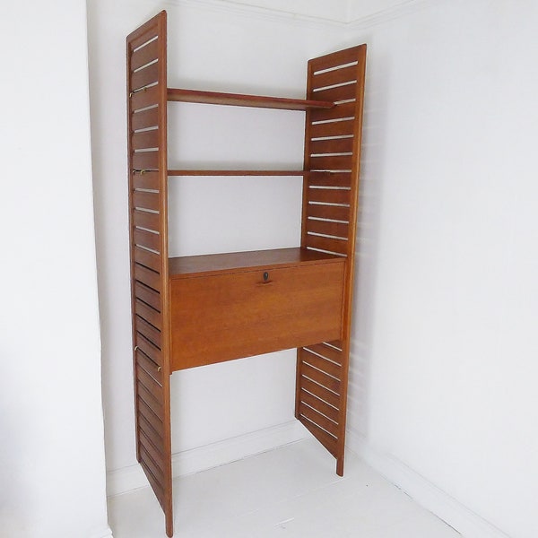 Vintage Teak Ladderax Modular Storage Unit By Robert Heal For Staples