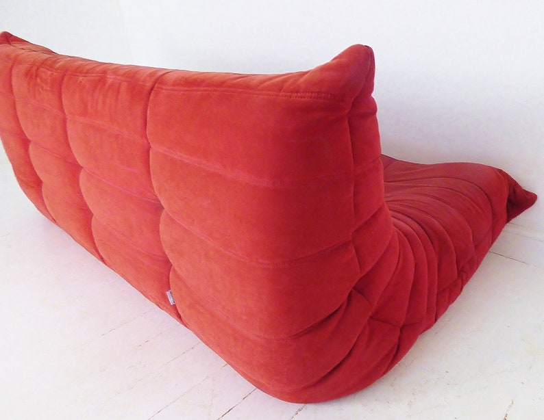 Vintage French ' Togo ' Sofa Settee By Michel Ducaroy For Ligne Roset France zdjęcie 6