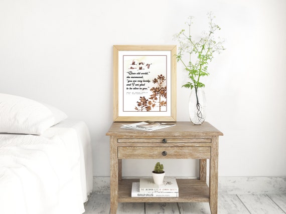 Anne Of Green Gables Buch Zitat Druck Literatur Poster Literarische Bauernhaus Wand Dekor Rustikale Home Decor Herunterladbare Drucke Bucherwurm
