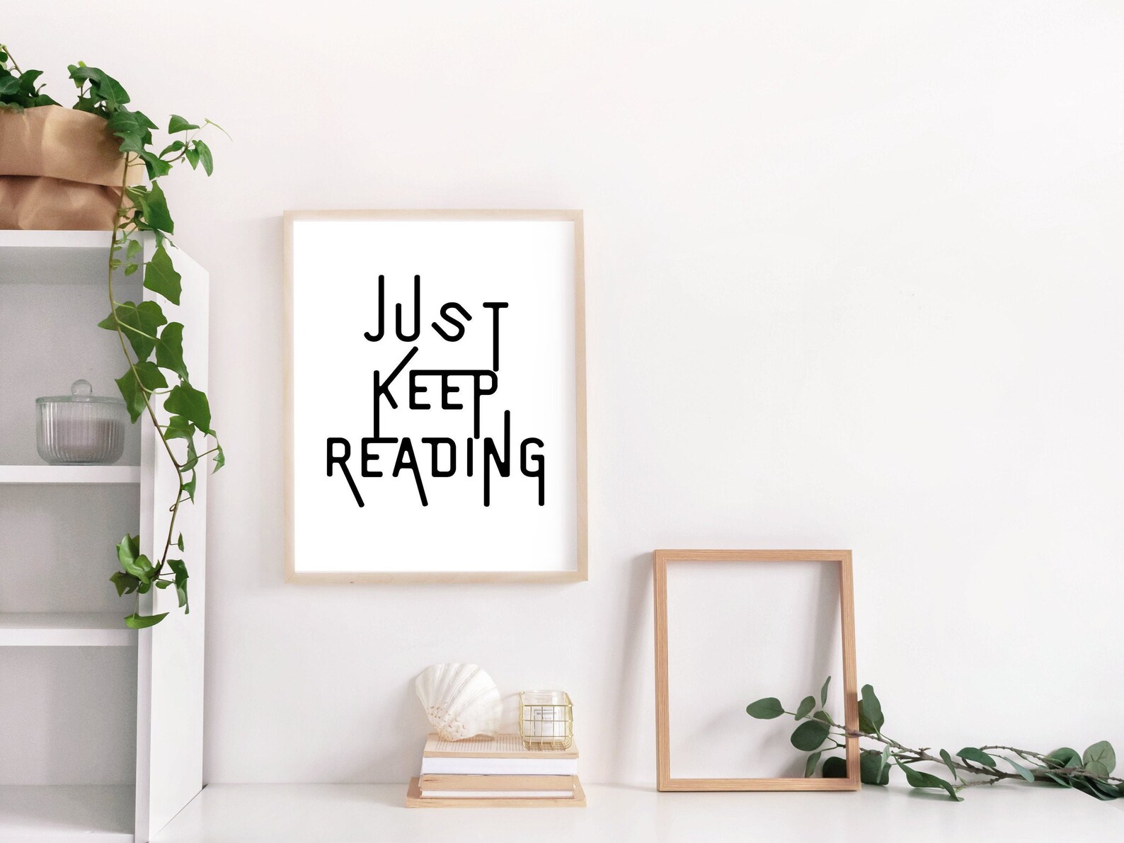 Reading Poster Printable Wall Art for Book Lovers Bookish Etsy