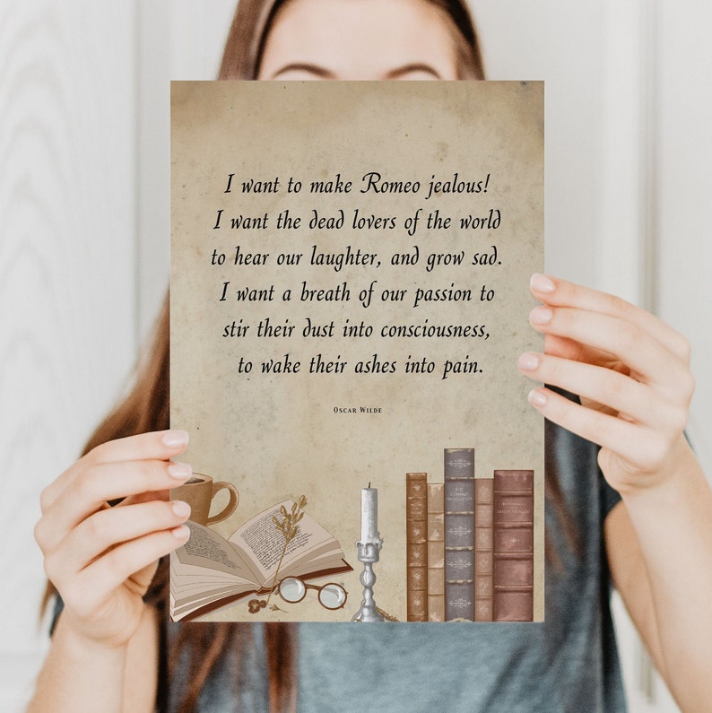 Dark Academia Prints Printable Gallery Wall Set With Literary - Etsy