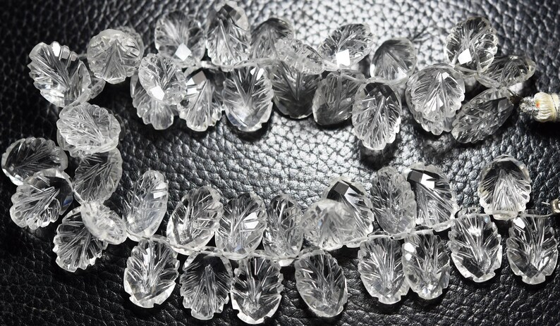 Natural Crystal Side Drilled Faceted Carved Oval Size 10x14mm 5 Match Pair