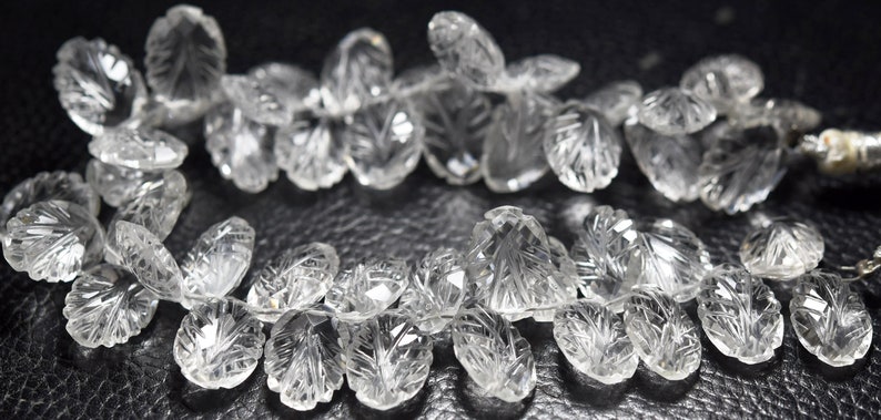 Natural Crystal Side Drilled Faceted Carved Oval Size 10x14mm 5 Match Pair