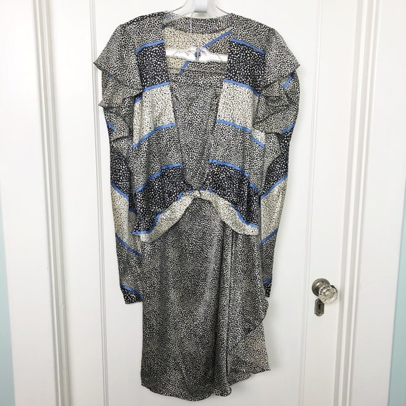 Vintage Jean Kolpa Paris Fashion Designer 100% Sil