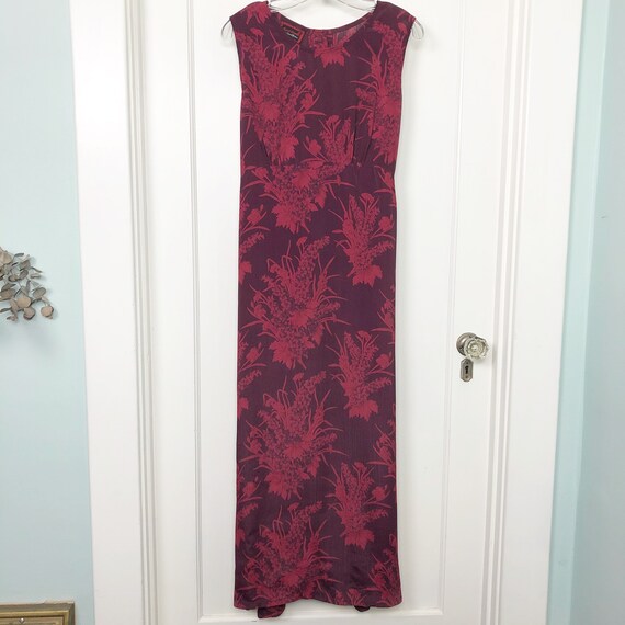 Vintage April Cornell Cornell Trading Burgundy Red