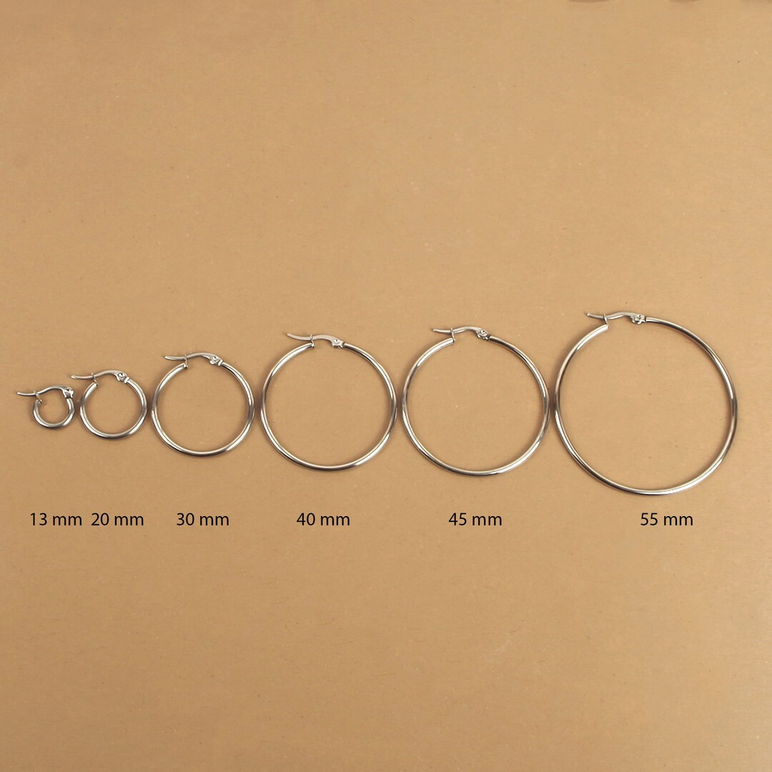 Boucles D'oreilles Argentées Acier Inox – Boules Hypoallergéniques – Paire Neuve Sans Boîte