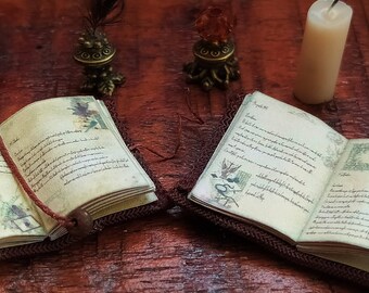 Miniature diary, horror miniature dolls house - 12th scale