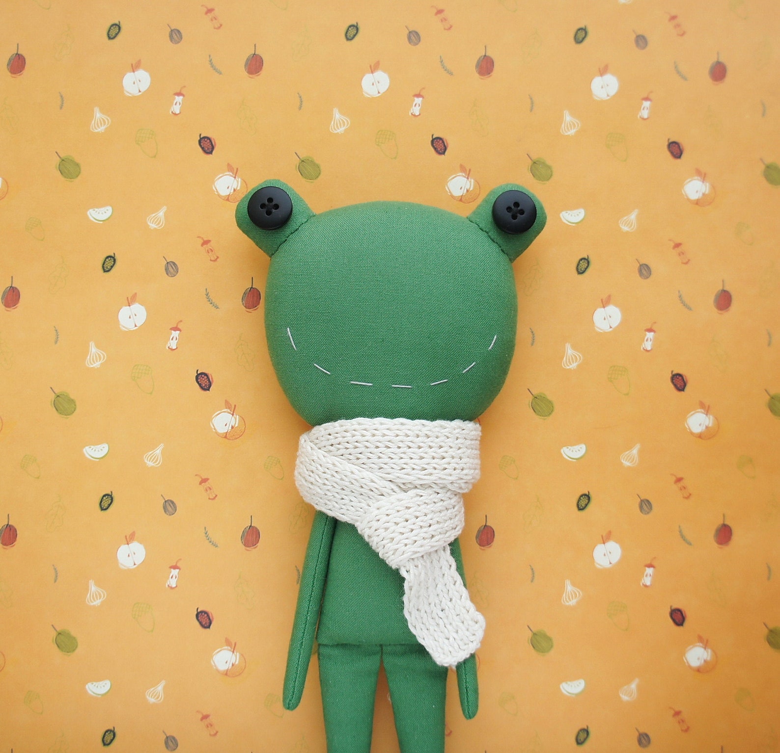 Frog Plushie Pattern Toad Sewing Pattern Frog Doll Pattern | Etsy