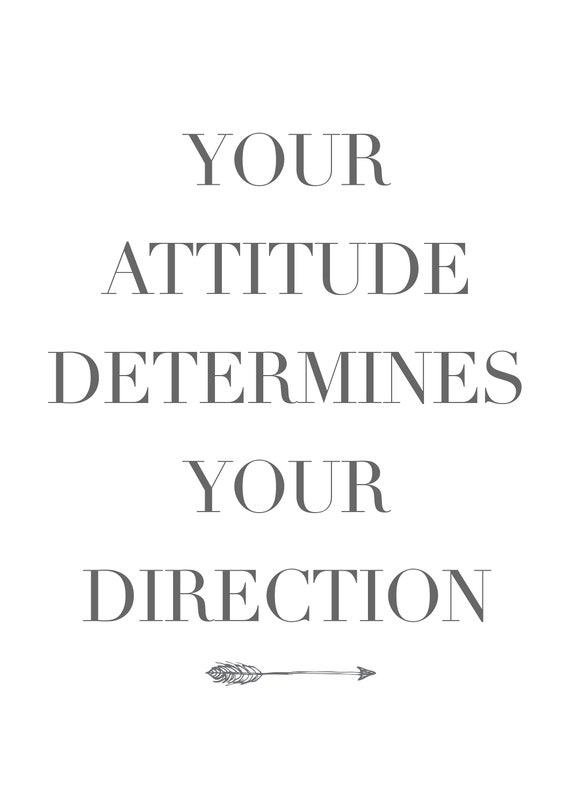 Download Your Attitude Determines Your Direction Svg Daily Quotes