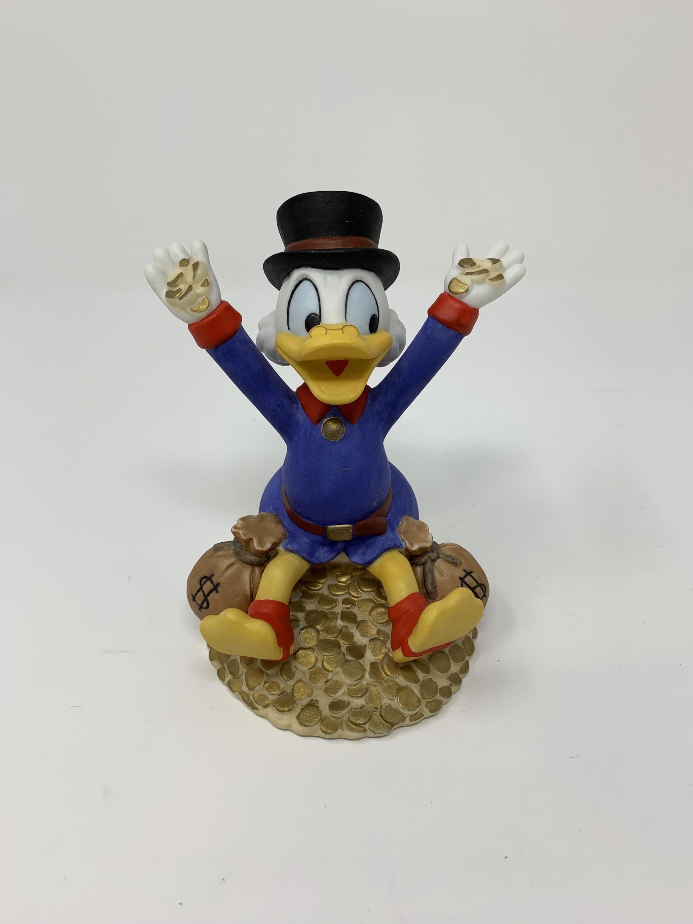 スクルージ・マクダック フィギュア スクルージ ・マクダック フィギュア ディズニーシー レトロ