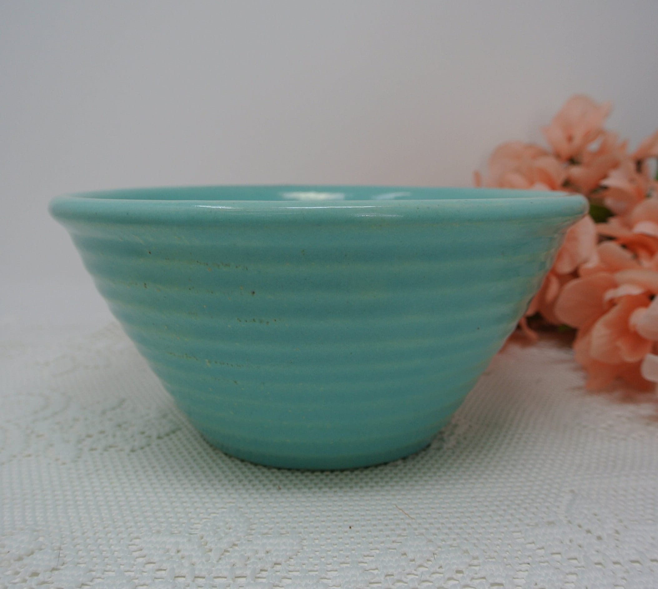 Bauer Blue Bowl - Etsy