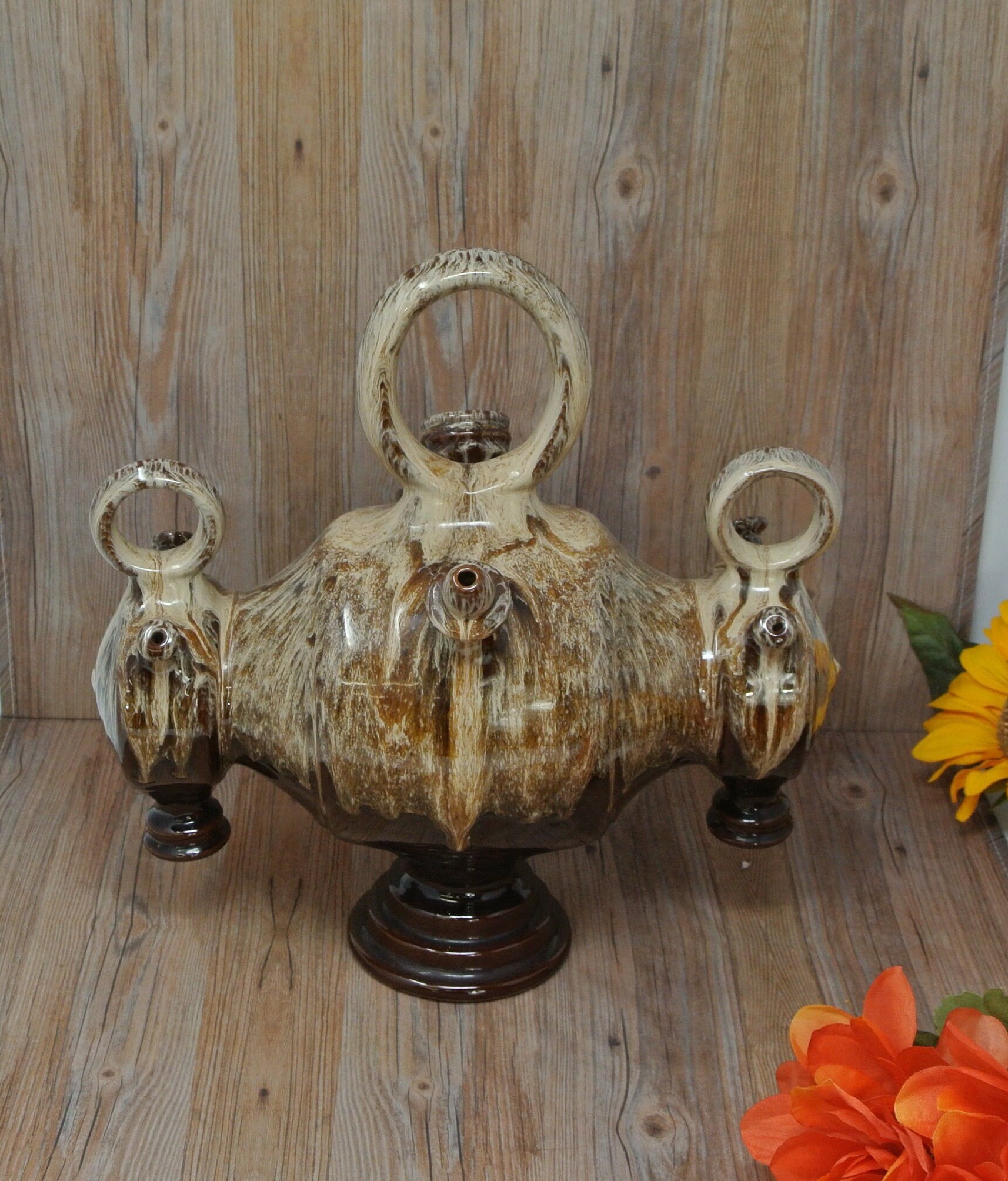 ボディホ、水差し（スペイン） アンティークのスペイン製アコスト・ボティホ陶器製水差しピッチャー