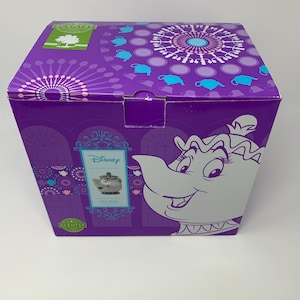 Disney Beauty and the Beast Mrs. Potts Scentsy Teapot Warmer New in Box Full Size ~ Limited Edition