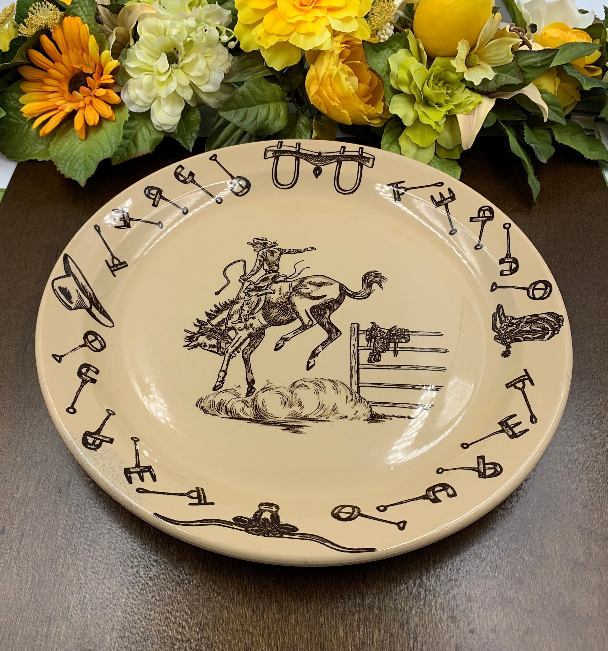 Tepco Western Tepco Dishware Vintage Tepco China Broken Wagon