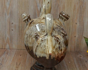 アンティークのスペイン製アコスト・ボティホ陶器製水差しピッチャー