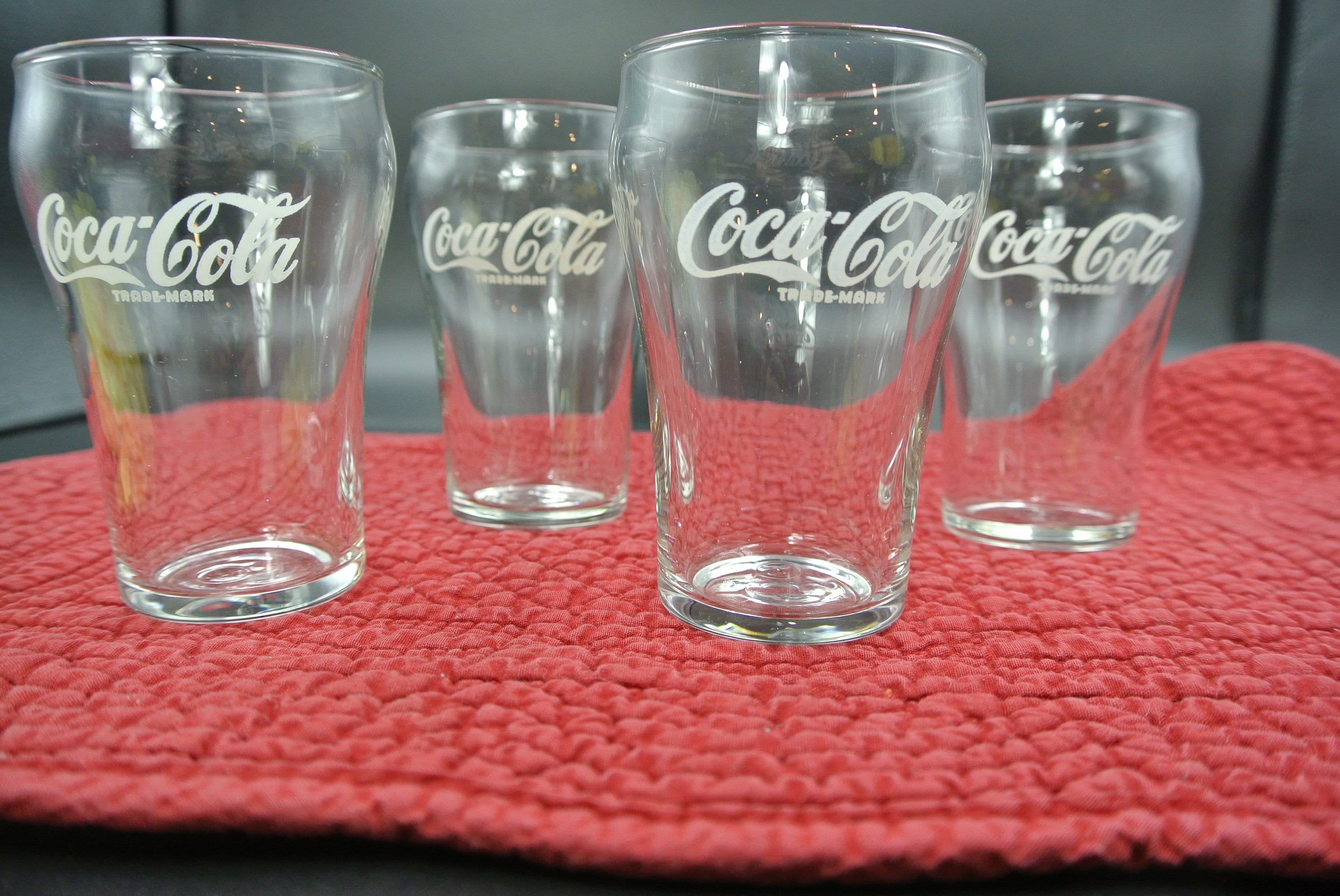 Vintage Libbey Mini CocaCola Coke Glasses Shot Glasses Etsy