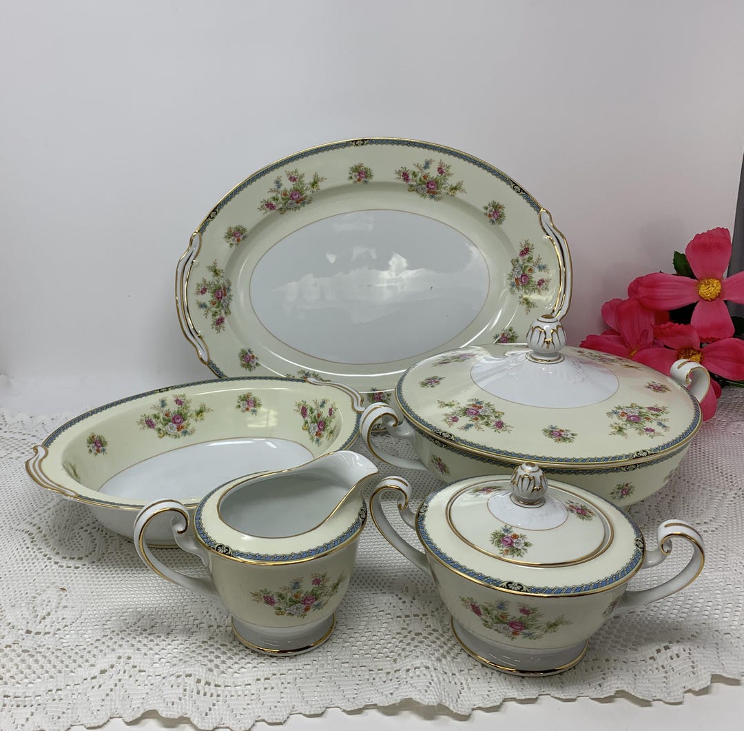 Vintage Noritake Nippon Toki Kaisha N928 China Serving Dish ~6pc