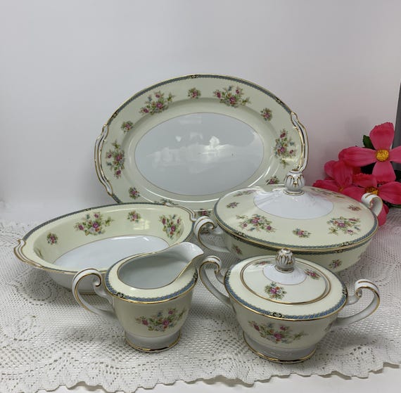 Vintage Noritake Nippon Toki Kaisha N928 China Serving Dish ~6pc