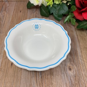 Montgomery Ward 1969 Restaurant Ware Bowl by Syracuse China Made in the USA