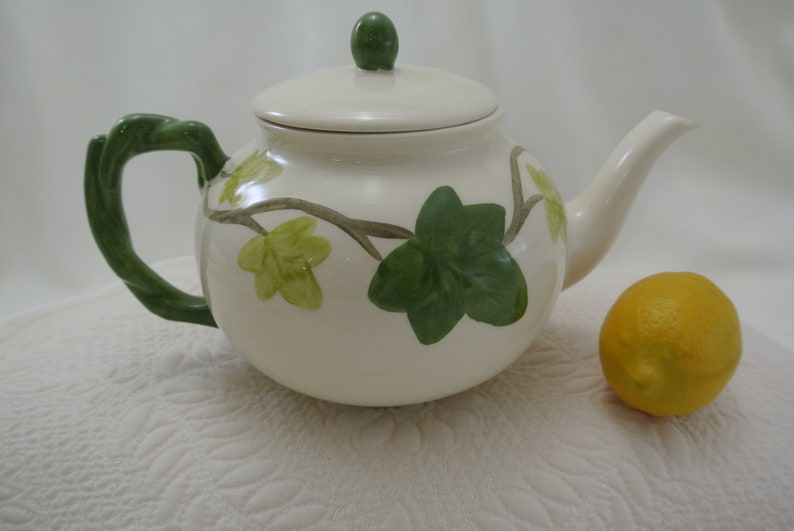 Vintage Franciscan Teapot Ivy II Made in England