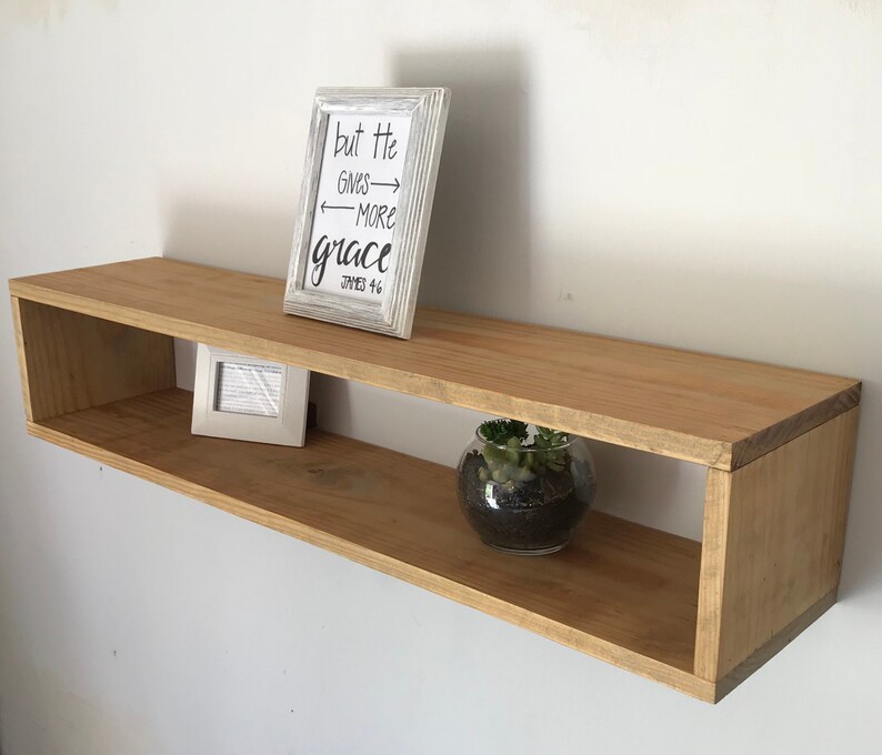 36 Handmade Floating Box Shelves