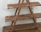3 Tier Wooden Ladder Shelf