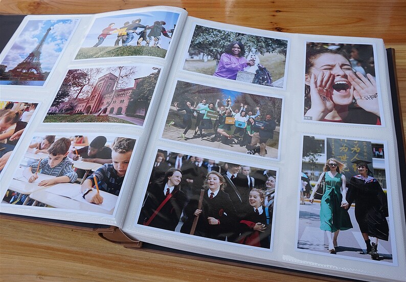 for 770 4x6 Photos Sleeves Photo Album Leather Wedding Photo Album Birthday Gift Personalized Photo Album Anniversary Gift