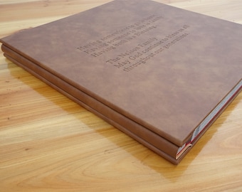 Custom Leather photo Album, Wedding Photo Album, Travel Photo Album, Family Album, Anniversary Gift for Him, gift for her, gift for mom